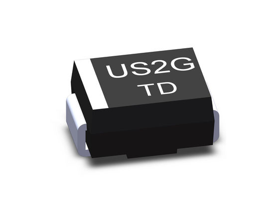 SMD فائق السرعة معدل الاسترداد الثنائي DO 214AA US2G 2 أمبير 400 فولت